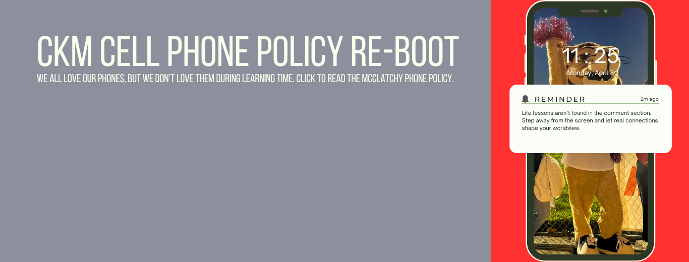 CKM Cell Phone policy reboot